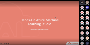 7/19 Microsoft Azure Machine Learning Studio